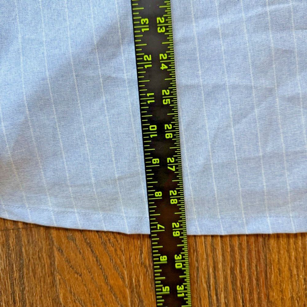 Lulu's Dress Women‎ Medium Blue White Shoreline Stripes Sleeveless Skater Dress - Picture 16 of 16